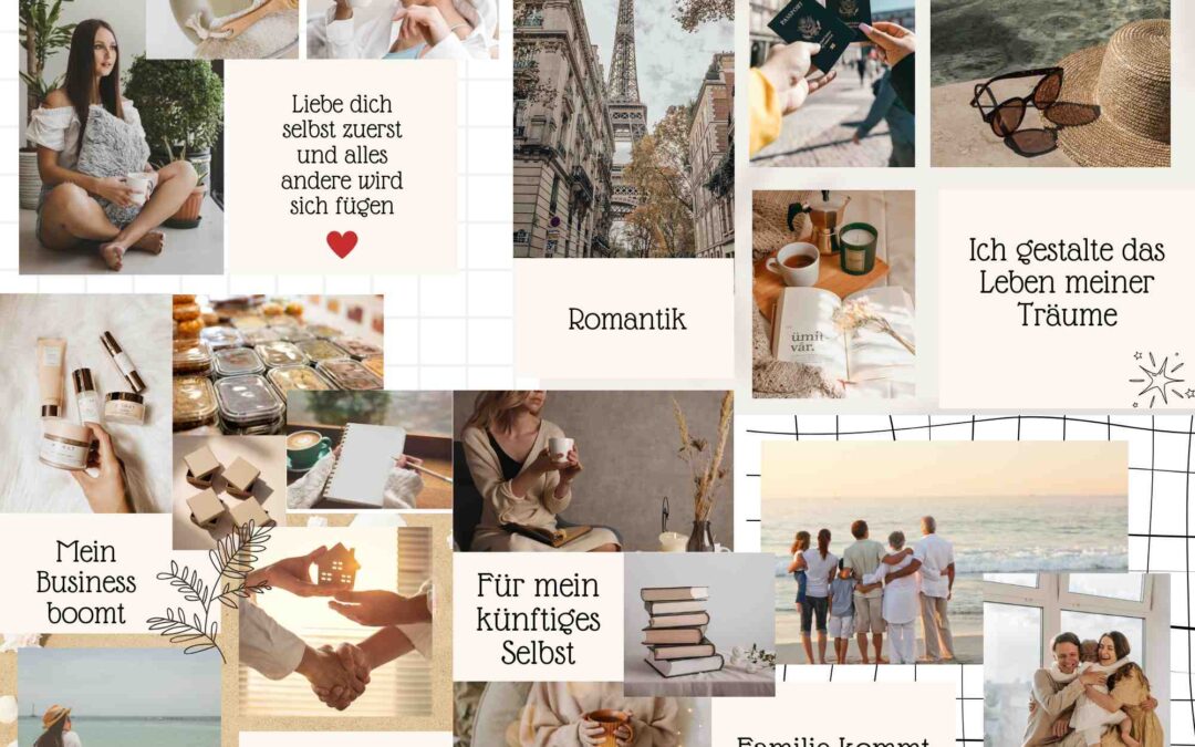 Wie du ein Visionboard erstellst
