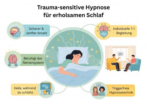Trauma-sensitive Hypnose für erholsamen Schlaf traumasensitive Hypnose für erholsamen Schlaf